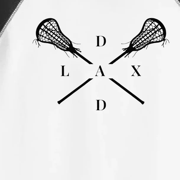 Lax Dad Lacrosse For Lacrosse Player Toddler Fine Jersey T-Shirt