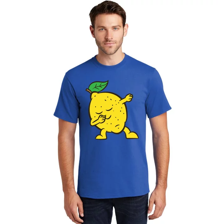 Lemon Dabbing Lemon Fruit Love Lemons Gift Tall T-Shirt