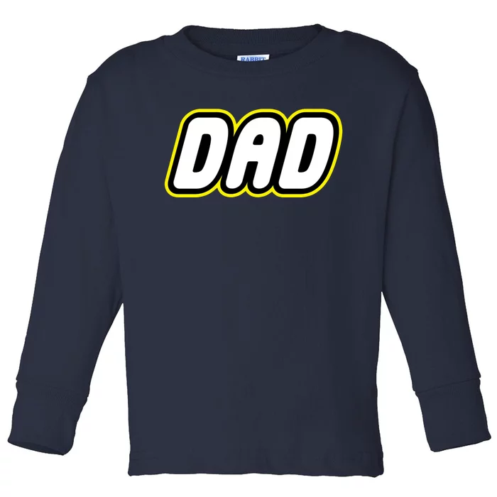 Lego Dad Toddler Long Sleeve Shirt