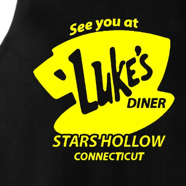 Lukes Diner Ladies Tri-Blend Wicking Tank