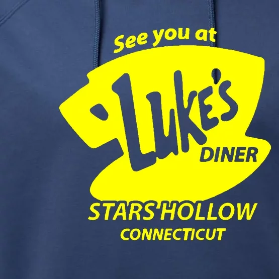 Lukes Diner Performance Fleece Hoodie