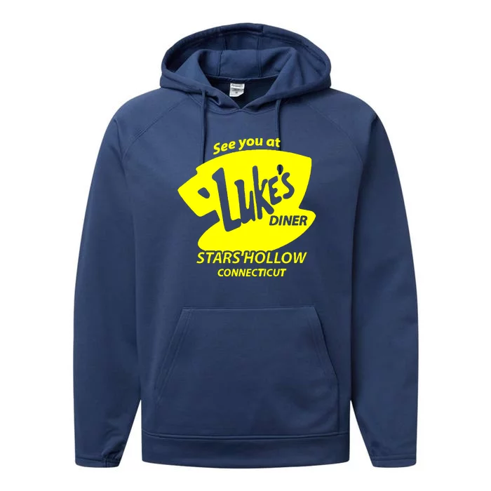 Lukes Diner Performance Fleece Hoodie