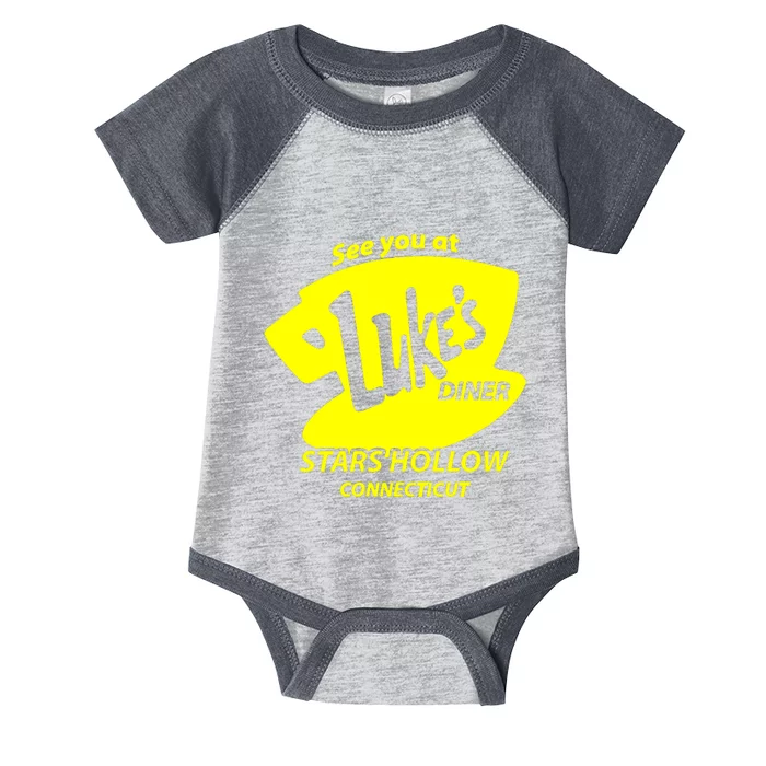 Lukes Diner Infant Baby Jersey Bodysuit