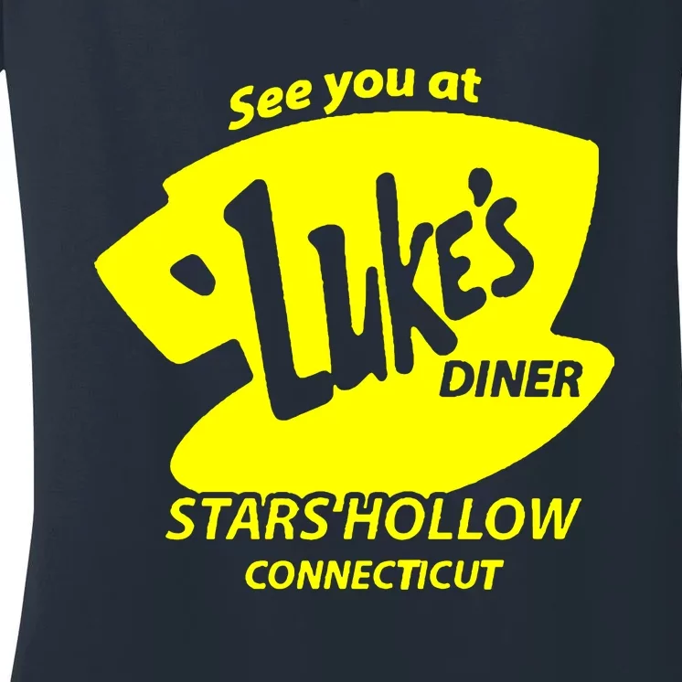 Lukes Diner Women's V-Neck T-Shirt