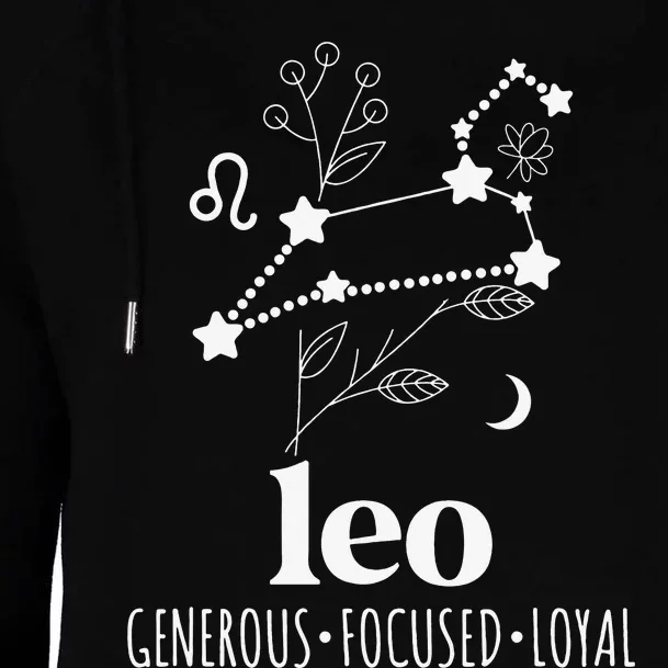 Leo Definition Leo Zodiac Sign Leo Birthday Womens Funnel Neck Pullover Hood