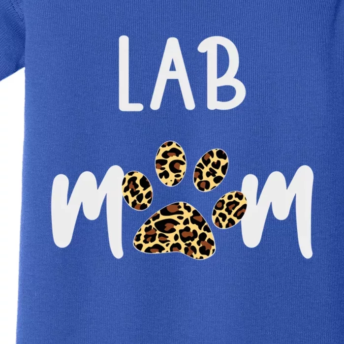 Lab Dog Mom Gift Funny Labrador Retriever Dog Lover Cool Gift Baby Bodysuit