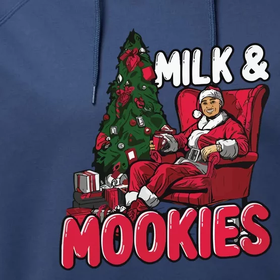 La Dodgers Milk & Mookies Christmas Performance Fleece Hoodie