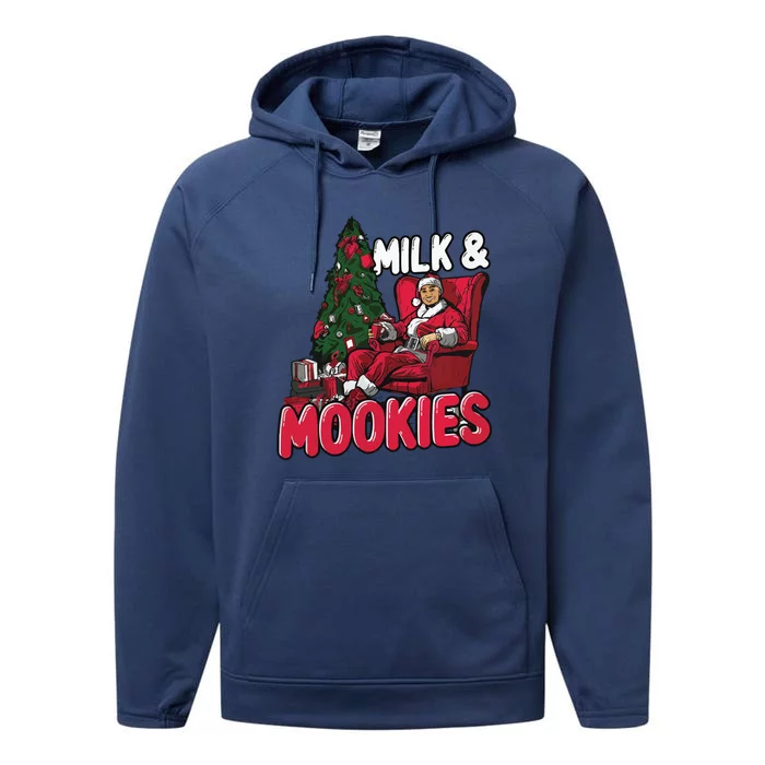 La Dodgers Milk & Mookies Christmas Performance Fleece Hoodie