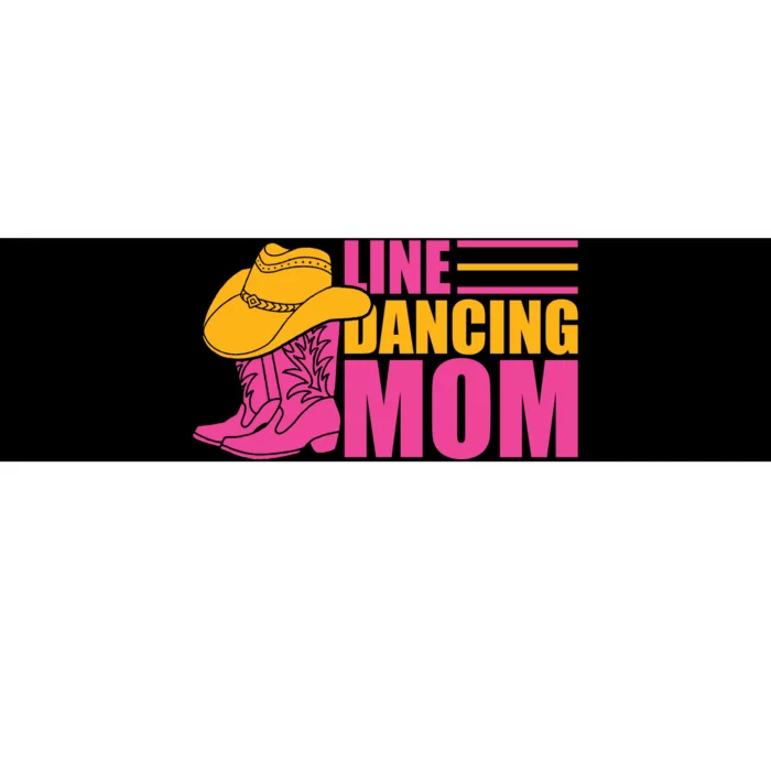 Line Dancing Mom T Bumper Sticker