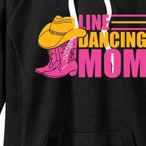 Line Dancing Mom T Women's Fleece Hoodie