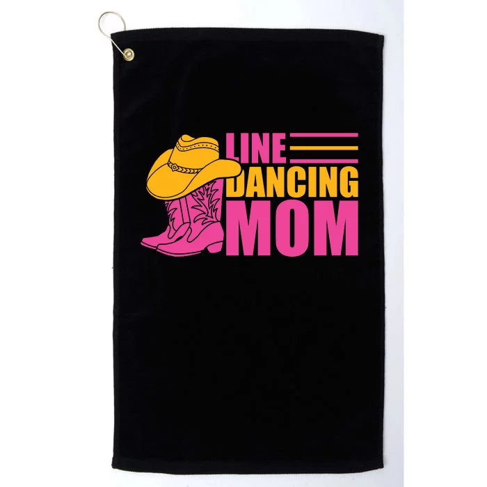 Line Dancing Mom T Platinum Collection Golf Towel