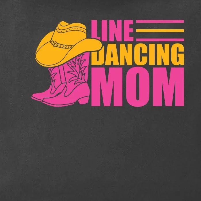 Line Dancing Mom T Zip Tote Bag