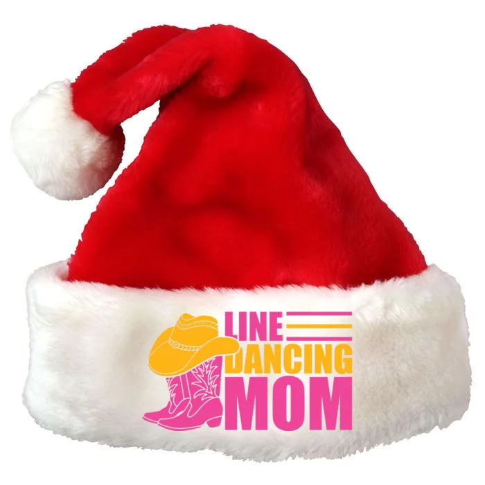 Line Dancing Mom T Premium Christmas Santa Hat