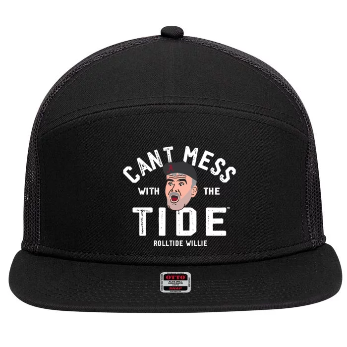 Limited DonT Mess With The Tide Rolltide Willie 7 Panel Mesh Trucker Snapback Hat