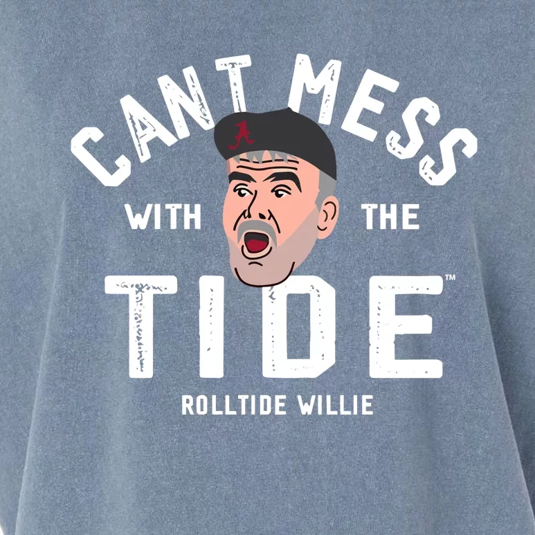 Limited DonT Mess With The Tide Rolltide Willie Garment-Dyed Women's Muscle Tee