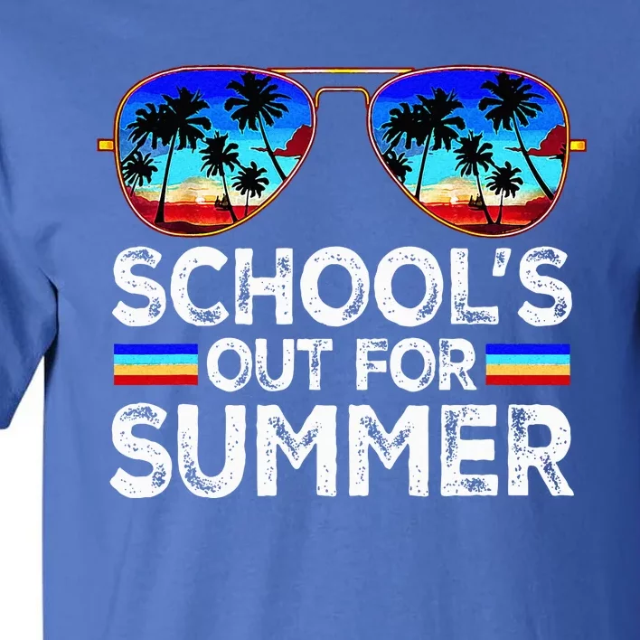 Last Day Of School Schools Out For Summer Tall T-Shirt