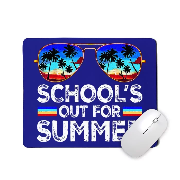 Last Day Of School Schools Out For Summer Mousepad