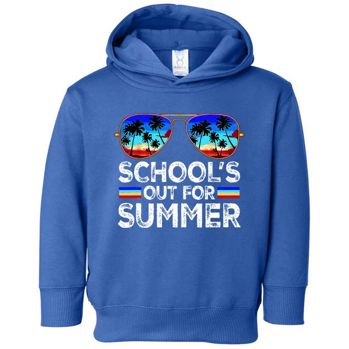 Last Day Of School Schools Out For Summer Toddler Hoodie