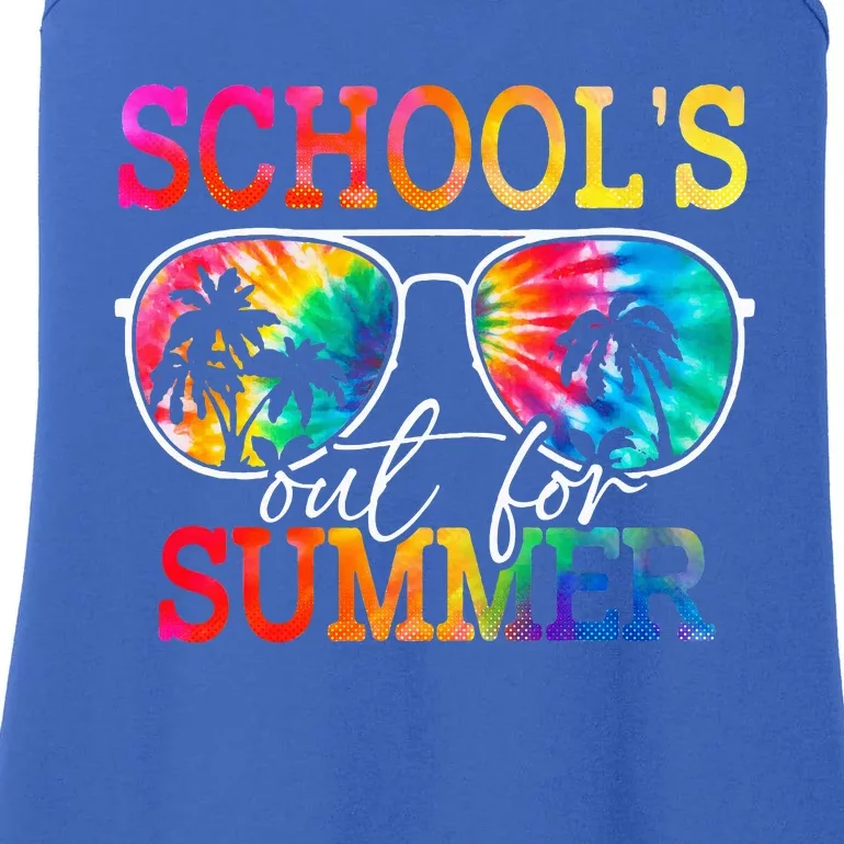 Last Day Of School Schools Out For Summer Ladies Essential Tank