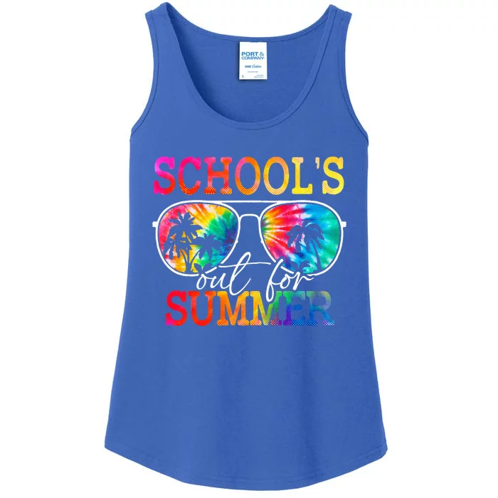 Last Day Of School Schools Out For Summer Ladies Essential Tank