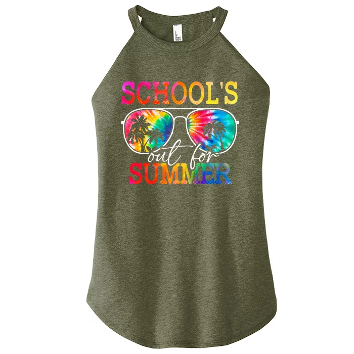 Last Day Of School Schools Out For Summer Women’s Perfect Tri Rocker Tank