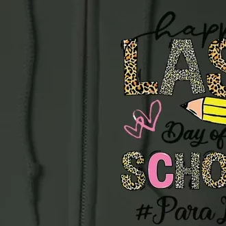 Last Day Of School Teacher Student Graduation Full Zip Hoodie