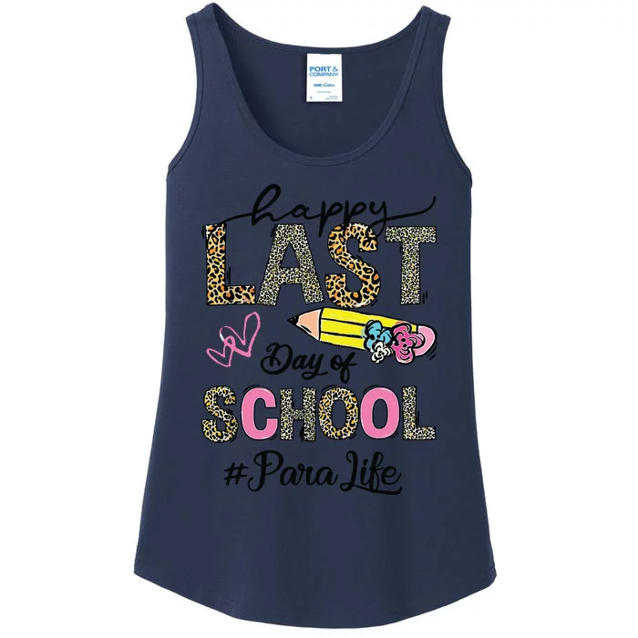 Last Day Of School Teacher Student Graduation Ladies Essential Tank