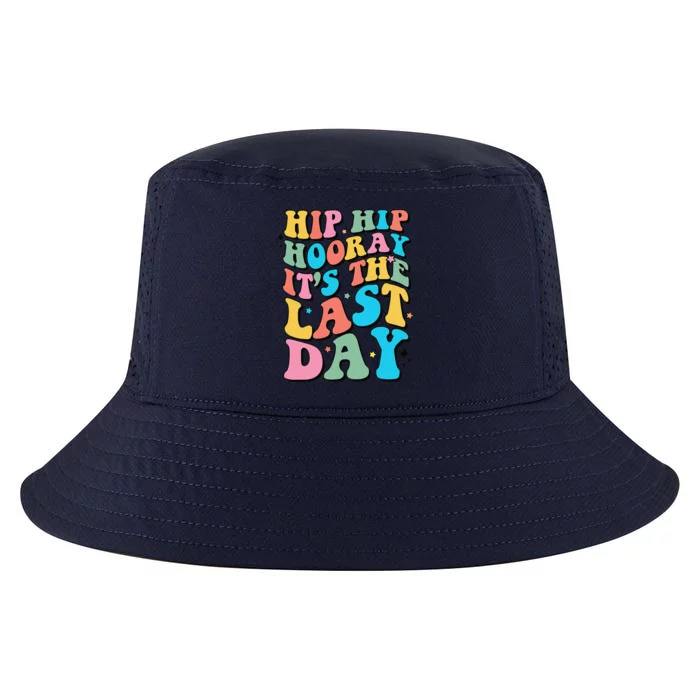 Last Day Of School Hello Summer Teacher Gift Cool Comfort Performance Bucket Hat