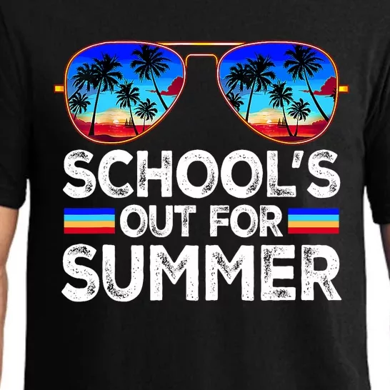 Last Day Of School Schools Out For Summer Teacher Pajama Set