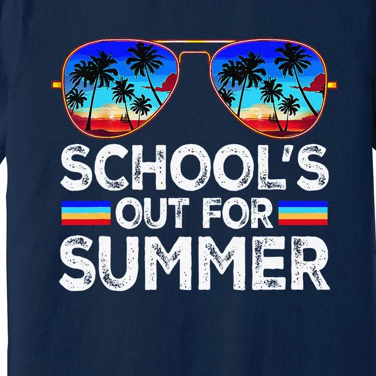 Last Day Of School Schools Out For Summer Teacher Boy Premium T-Shirt