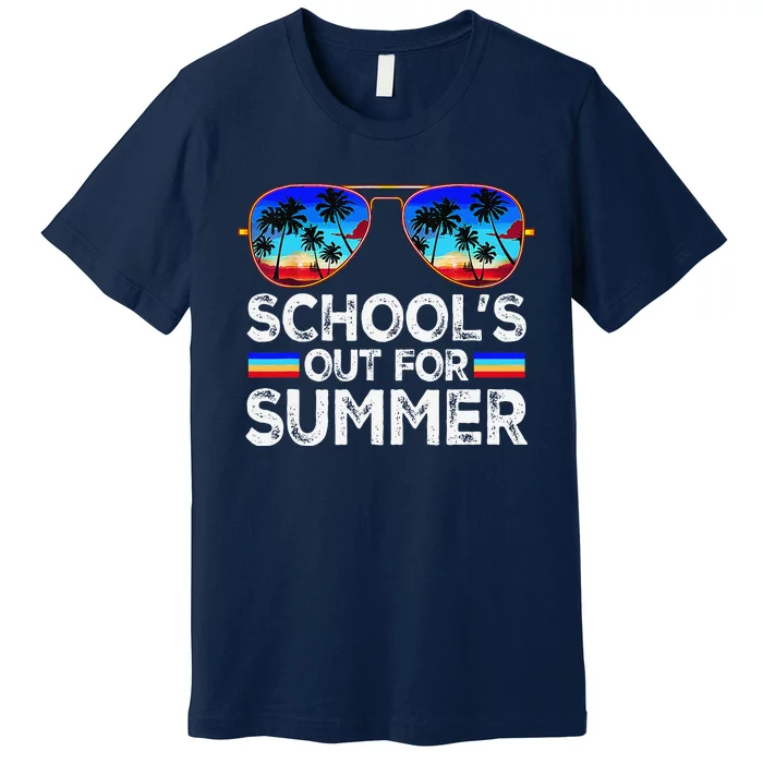 Last Day Of School Schools Out For Summer Teacher Boy Premium T-Shirt