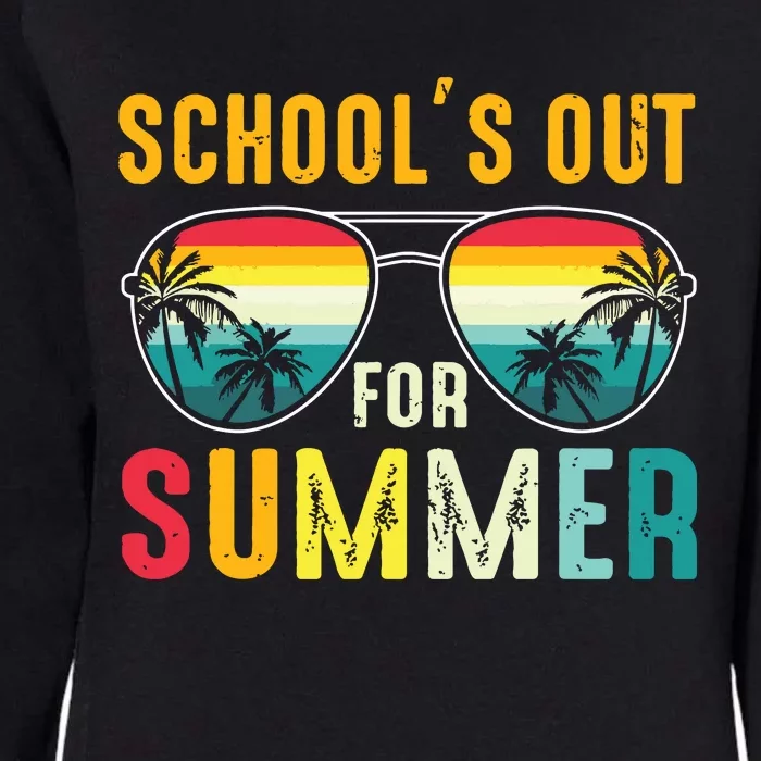 Last Day Of School Retro Schools Out For Summer Teacher Boy Womens California Wash Sweatshirt