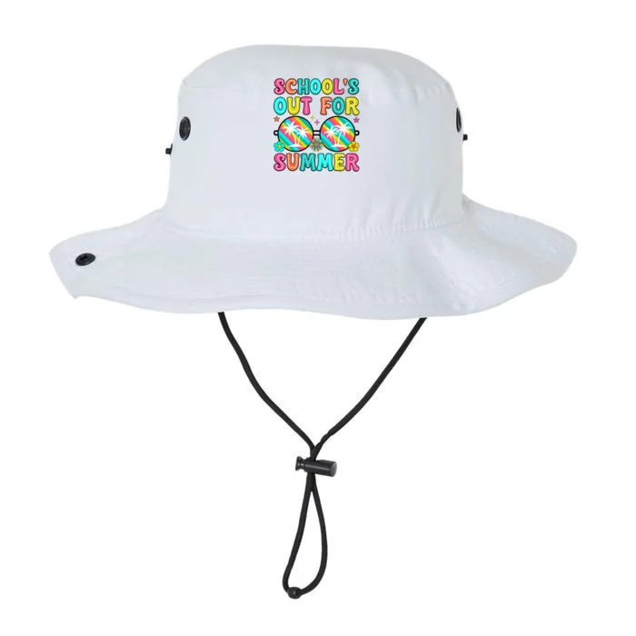 Last Day Of School Graduation Groovy Schools Out For Summer Legacy Cool Fit Booney Bucket Hat