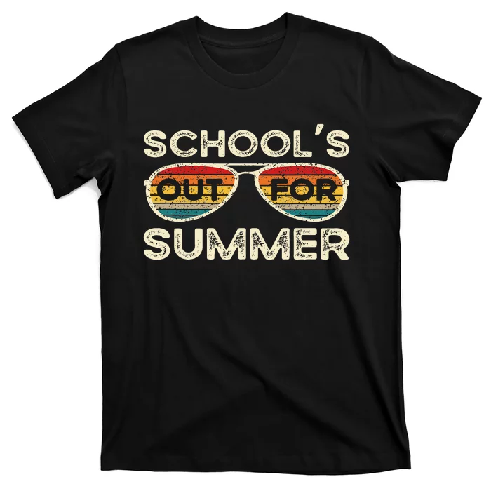 Last Day Of School Teacher Schools Out For Summer Student T-Shirt