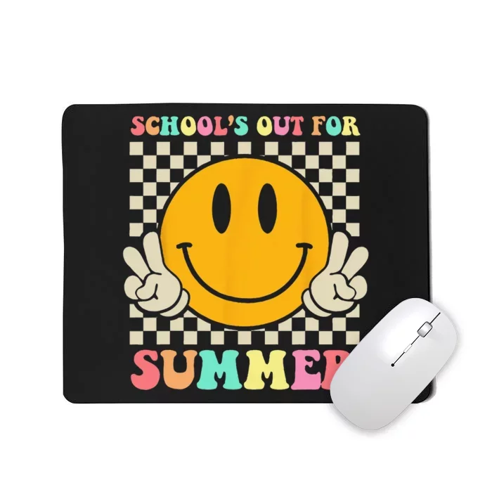 Last Day Of School Teacher Schools Out For Summer Student Mousepad