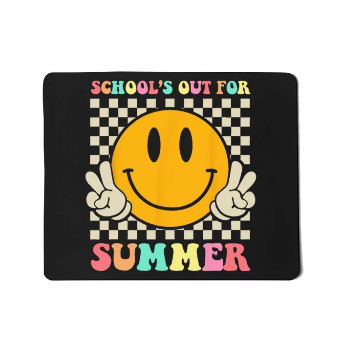 Last Day Of School Teacher Schools Out For Summer Student Mousepad