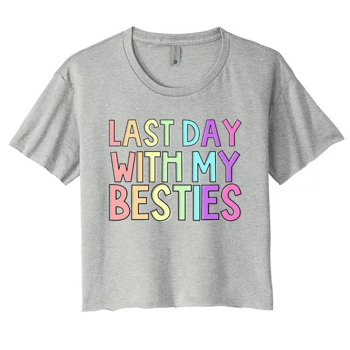 Last Day Of School Women's Crop Top Tee