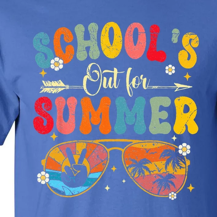 Last Day Of Schools Out For Summer Vacation Teachers Tall T-Shirt