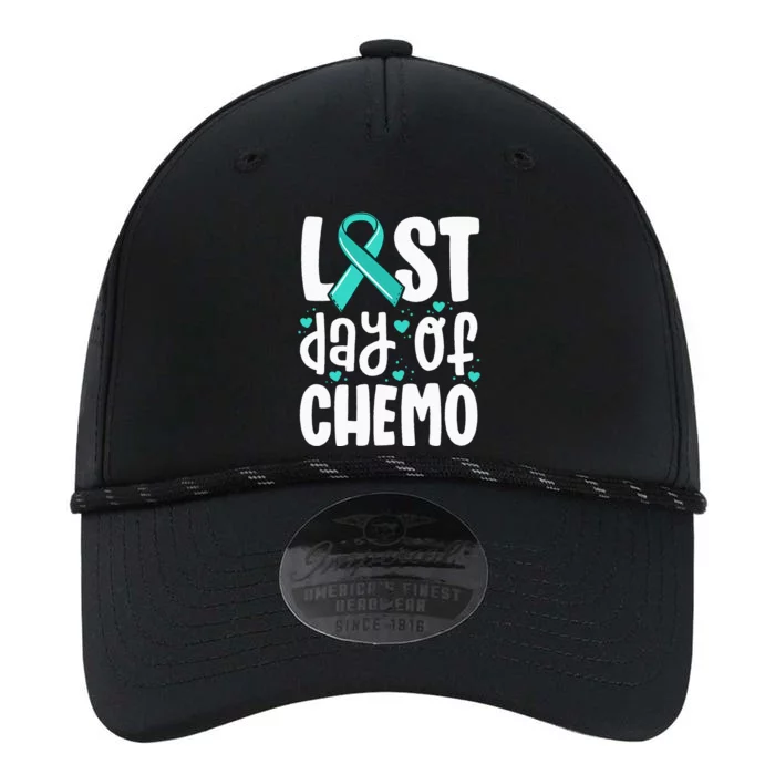 Last Day Of Chemo Women Ovarian Cancer Support Gifts Performance The Dyno Cap