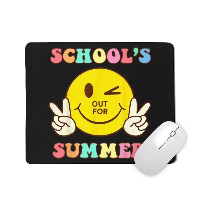 Last Day Of School Schools Out For Summer Teacher Mousepad