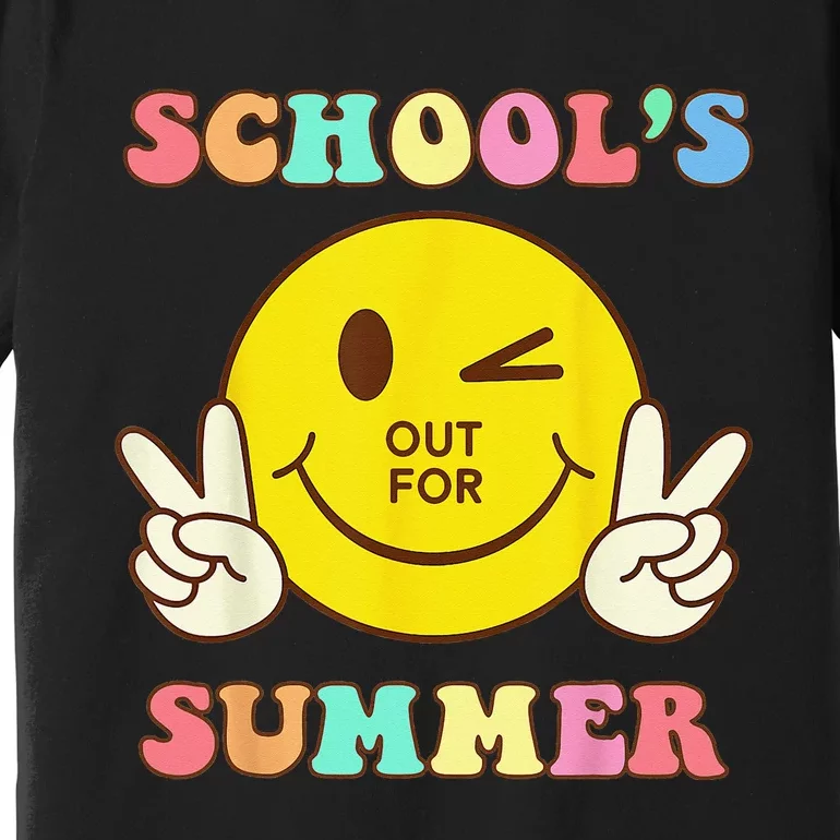 Last Day Of School Schools Out For Summer Teacher Premium T-Shirt