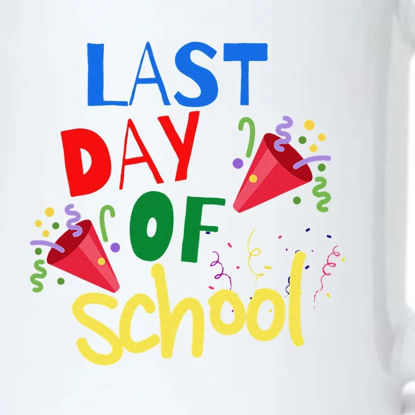 Last Day Of School Celebration Gift Black Color Changing Mug