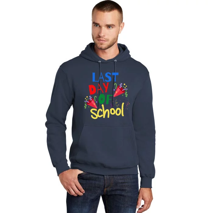 Last Day Of School Celebration Gift Tall Hoodie