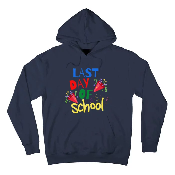 Last Day Of School Celebration Gift Tall Hoodie