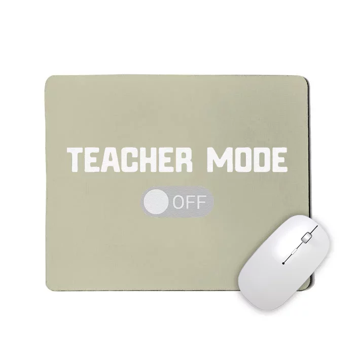 Last Day Of School Design For Teachers Mousepad