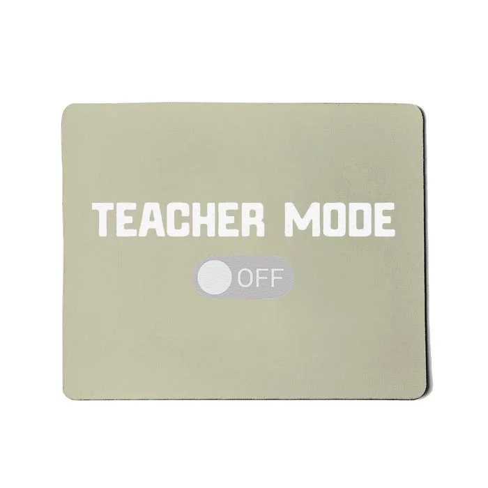 Last Day Of School Design For Teachers Mousepad