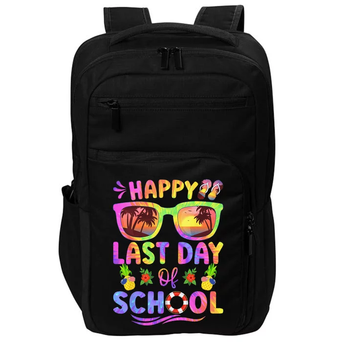 Last Day Of School Schools Out For Summer Teacher Impact Tech Backpack