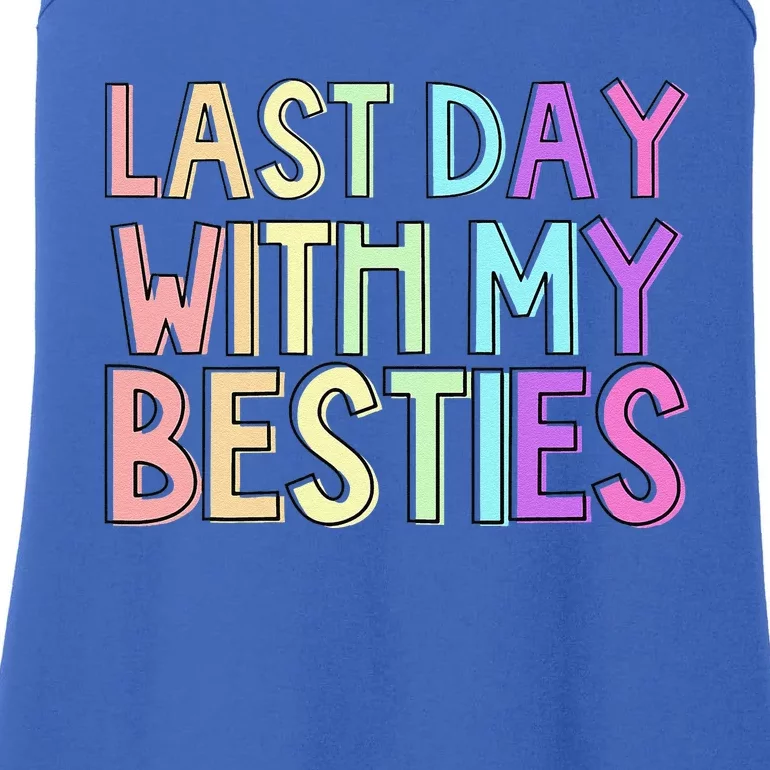 Last Day Of School Ladies Essential Tank