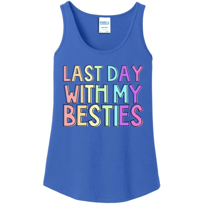 Last Day Of School Ladies Essential Tank