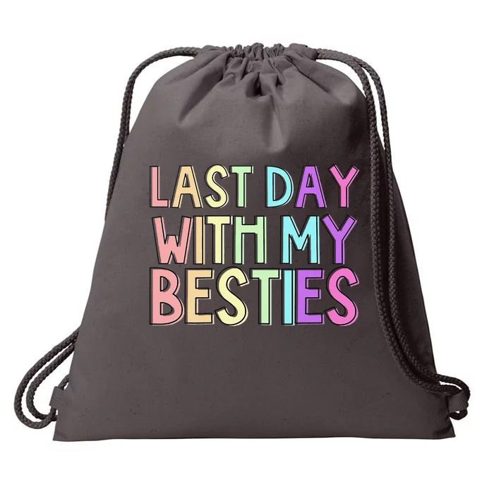 Last Day Of School Drawstring Bag